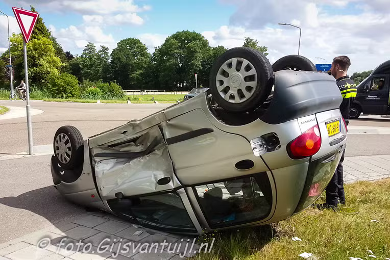 2015_07_10 Lo Ongeval op kruising Gameren